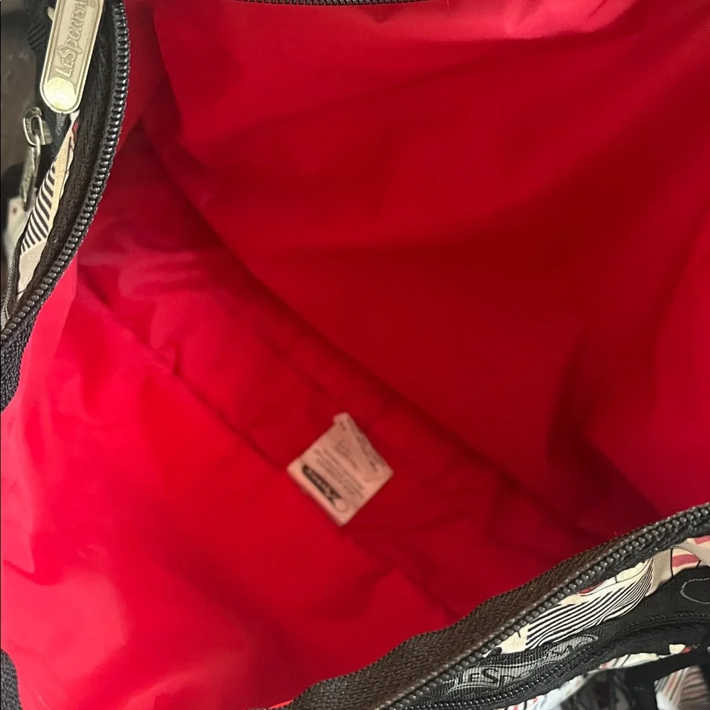 LeSportsac Deluxe Everyday Expandable Bag “Warm Wishes” - Picture 7 of 14